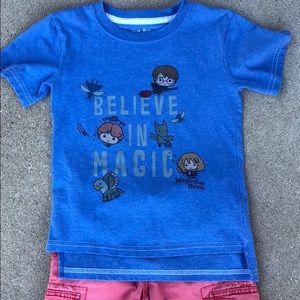 Harry Potter Believe In Magic Hermione Ron Shirt